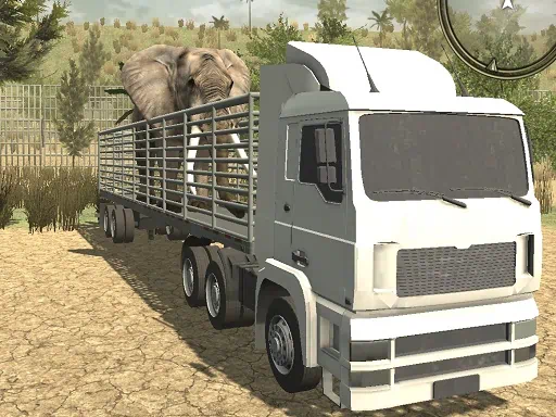 Offroad Truck Animal Transporter Game cover image