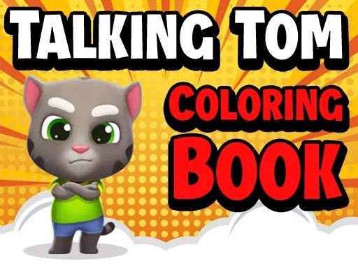Talking Tom Coloring Books Game