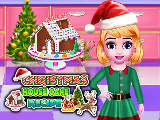 Christmas House Cake Recipe Game