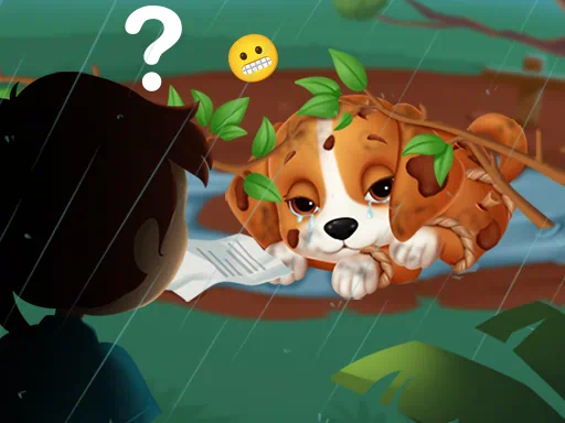 Lost Puppy Rescue And Care Game