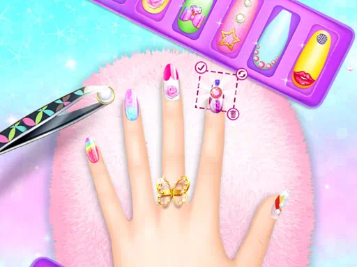 Nail Salon Girl Games Game