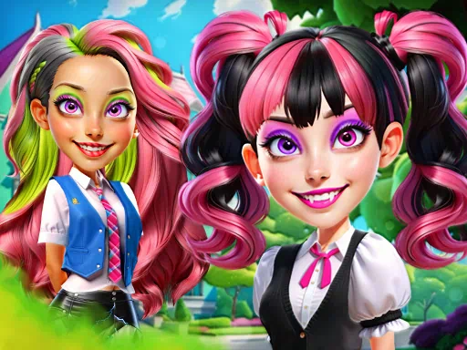 Princesses At Horror School Game