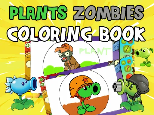 Plants Vs Zombies Coloring Game