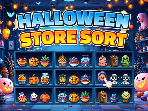 Halloween Store Sort Game