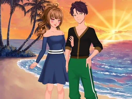 Anime Couples Dress Up 1 Game