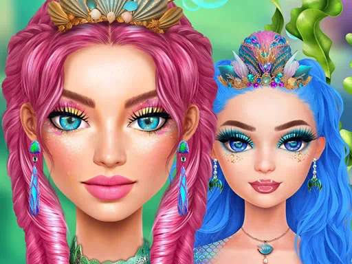 Mermaidcore Makeup Game