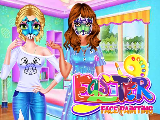 Easter Face Painting Game
