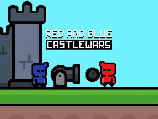 Red And Blue Castlewars Game cover image