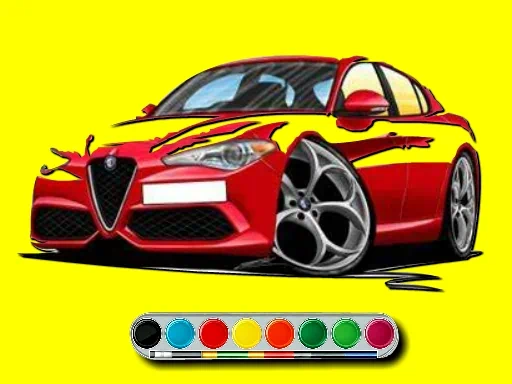 Alfa Romeo Coloring Game
