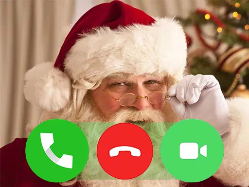 Santa Fake Call Game