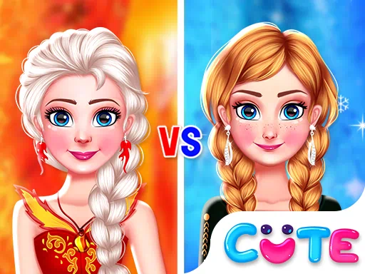 Sisters Ice Vs Flame Game