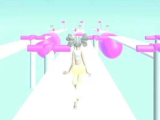 Girly Race Runner Game