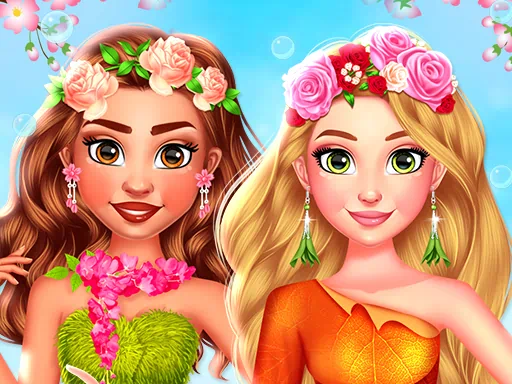 Bffs Flowers Inspired Fashion Game
