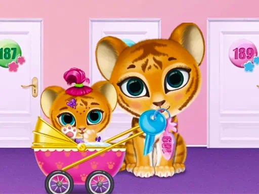 Kids Pet Hotel Game