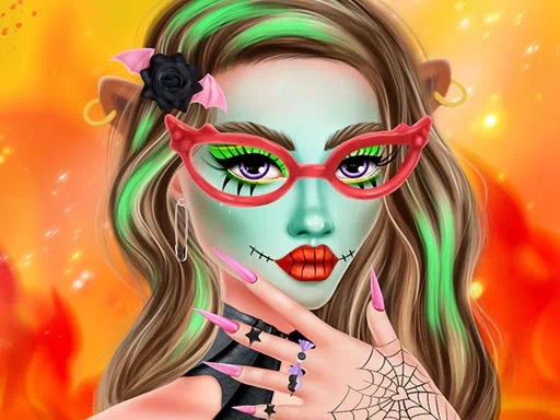 Makeup Studio Halloween Game