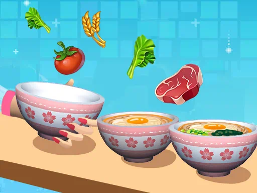Noodle Stack Runner Game