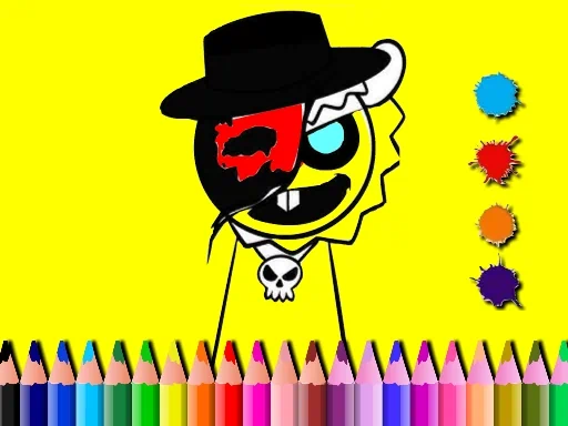 Sprunki Coloring Time Game