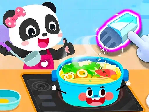 Baby Panda Magic Kitchen Game