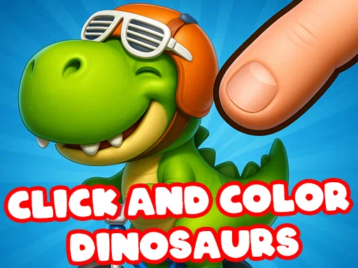 Click And Colors Dinosaurs Game