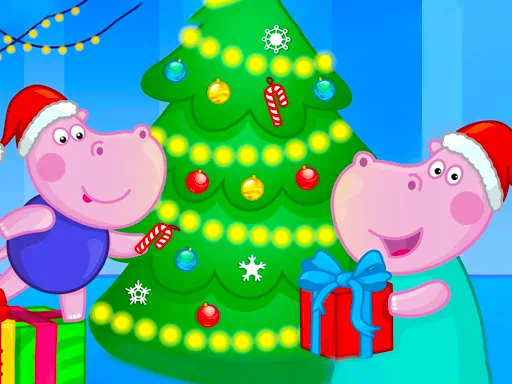 Hippo Christmas Calendar Game