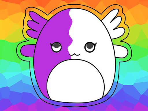 Squishmallow Coloring Book Game