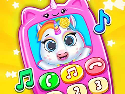 Baby Princess Unicorn Mobile Phone Game