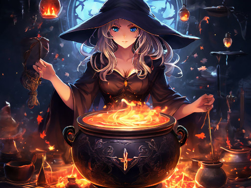 Anime Witchcraft Game