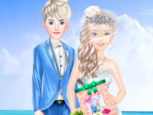 Royal Couple Wedding Invitation Game