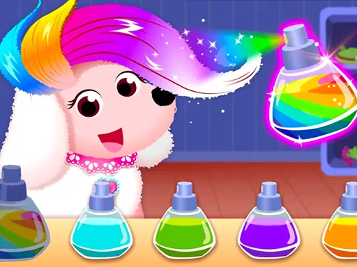 Little Panda Pet Salon Game