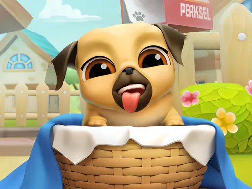 My Cute Puppy Grooming 3d Game