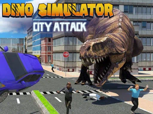 Dino Simulator City Attack Game cover image