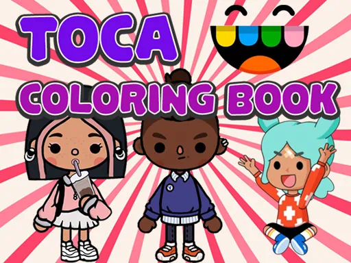 Toca Life Coloring Book Game
