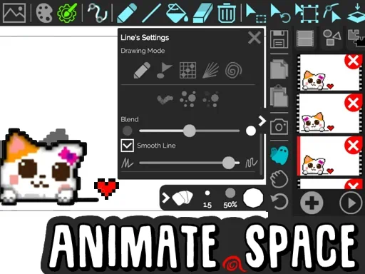 Animate.space: Create Animated Gif! Game cover image