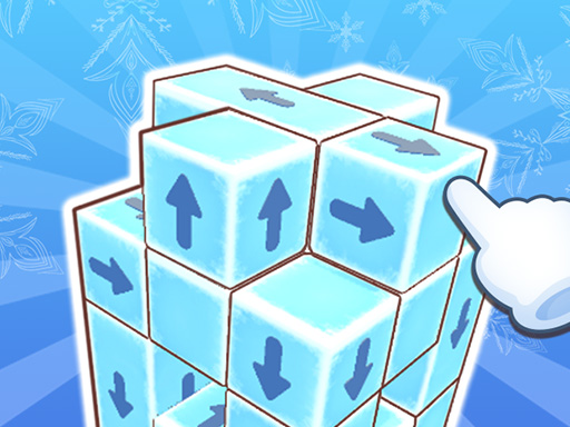 New Years Cube In 3d Game
