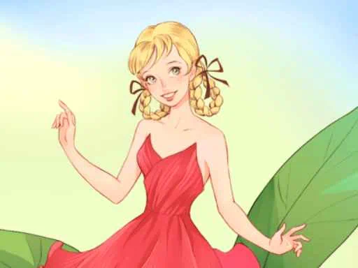 Dress Up Thumbelina Game