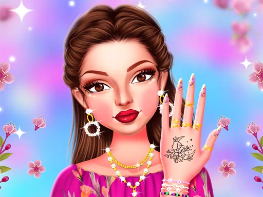 Celebrity Spring Manicure Design Game