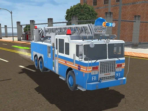 Fire Truck Driving Simulator 2024 Game cover image