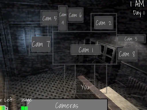 Five Nights At Horror Games Game cover image