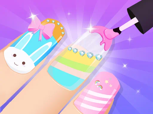 Girls Fun Nail Salon Game
