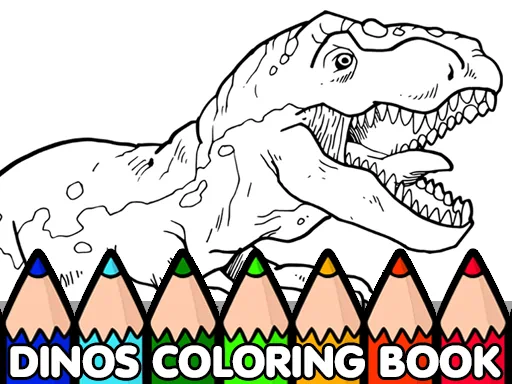 Dinos Coloring Book Game
