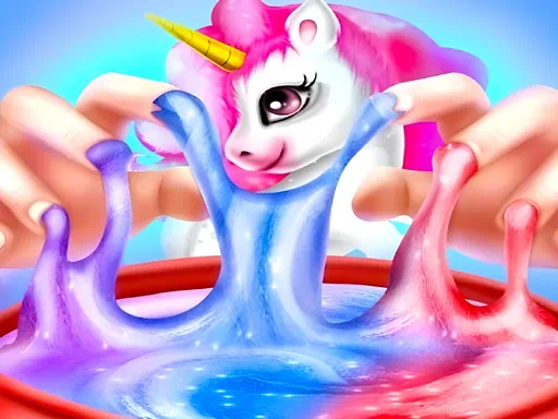 Kids Unicorn Slime Game