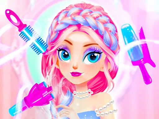 Princess Makeup Hair Salon Game