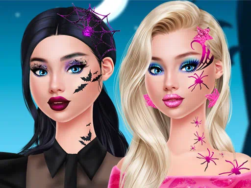 Pop Culture Halloween Makeup Game