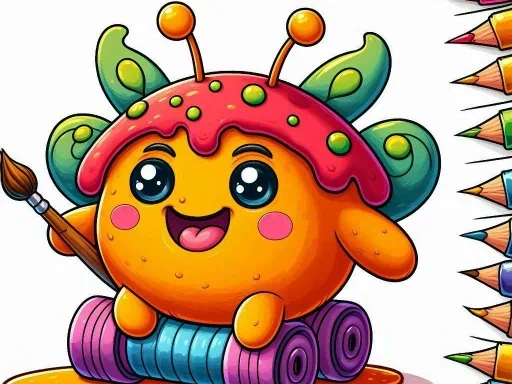 Bts Sprunki Coloring Book Game