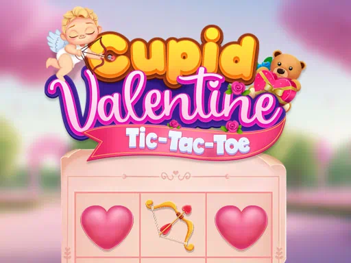 Cupid Valentine Tic Tac Toe Game