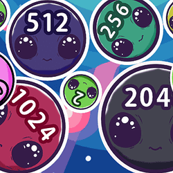 Alien Merge 2048 Game