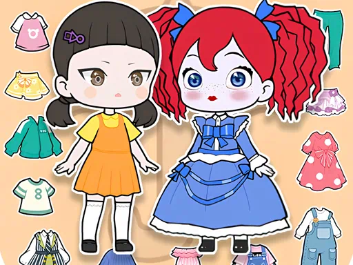 Cute Doll Dress Up Game