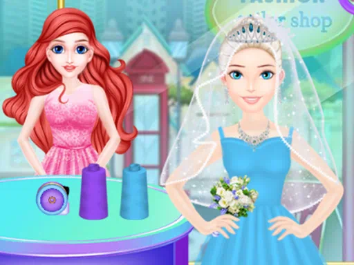 Romantic Wedding Dress Shop Game